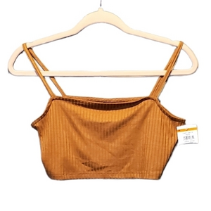 Nordstrom Vero Moda Little Tan Croptop Small NWT‎